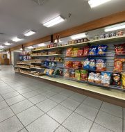 snack products in marina store