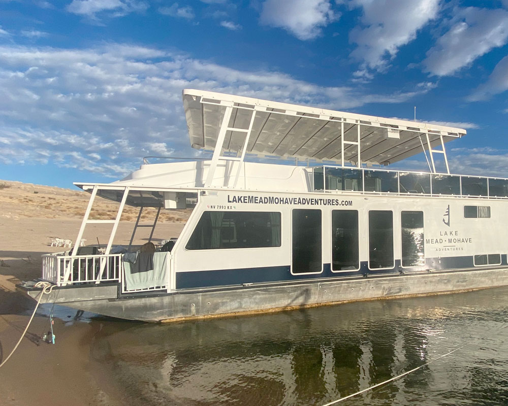 Lake Mead Mohave Adventures houseboat